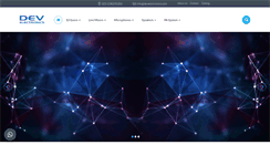 Desktop Screenshot of develectronics.com